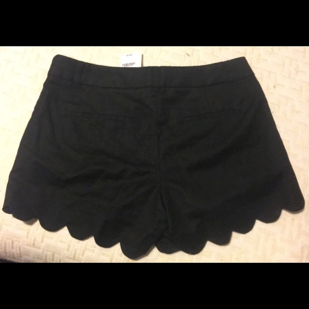 NWT J.Crew Scalloped high waisted shorts sz 4